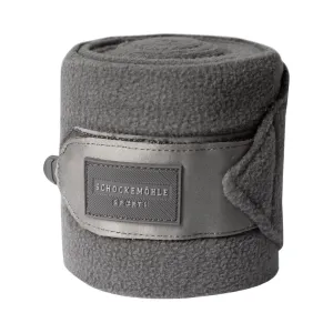 Schockemohle Fleece Bandages Phantom Grey